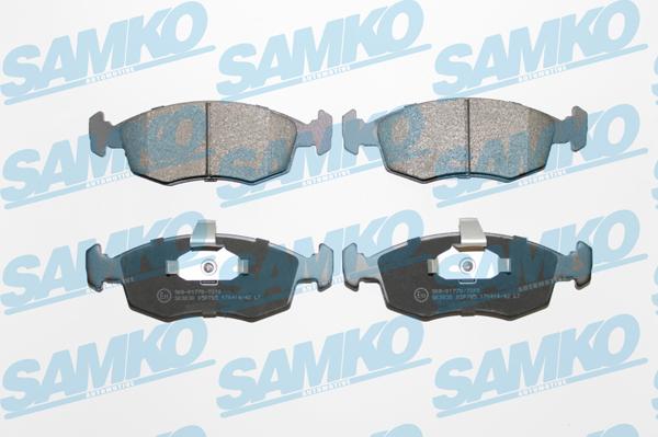 Samko 5SP785 - Set placute frana,frana disc - allinparts.ro