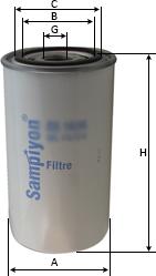 SAMPIYON FILTER CS 0158 MG - Filtru ulei allinparts.ro
