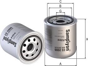 SAMPIYON FILTER CS 2006 - Filtru aer allinparts.ro