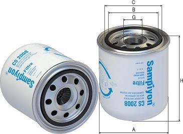 SAMPIYON FILTER CS 2008 - Filtru aer allinparts.ro