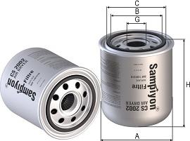 SAMPIYON FILTER CS 2002 - Filtru aer allinparts.ro