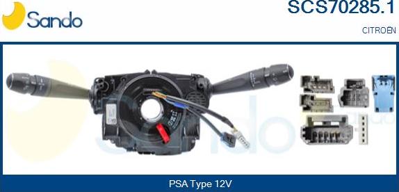 Sando SCS70285.1 - Comutator coloana directie - allinparts.ro
