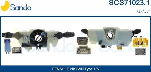 Sando SCS71023.1 - Comutator coloana directie - allinparts.ro