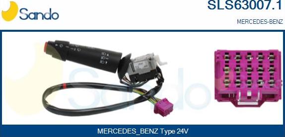 Sando SLS63007.1 - Comutator coloana directie - allinparts.ro