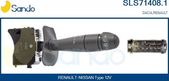 Sando SLS71408.1 - Comutator stergator - allinparts.ro
