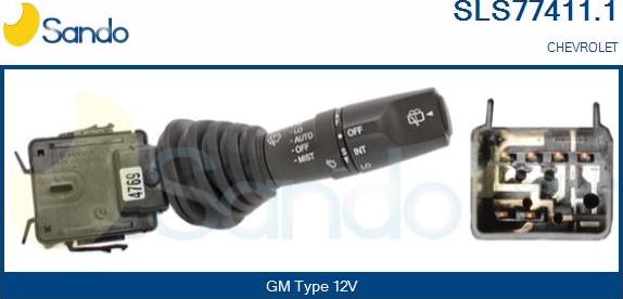Sando SLS77411.1 - Comutator coloana directie allinparts.ro