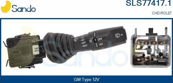 Sando SLS77417.1 - Comutator coloana directie allinparts.ro