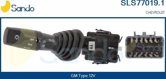 Sando SLS77019.1 - Comutator coloana directie allinparts.ro