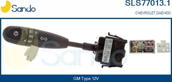 Sando SLS77013.1 - Comutator coloana directie - allinparts.ro
