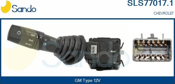 Sando SLS77017.1 - Comutator coloana directie allinparts.ro