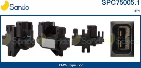 Sando SPC75005.1 - Convertor presiune, esapament - allinparts.ro