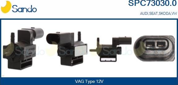 Sando SPC73030.0 - Convertor presiune, esapament allinparts.ro