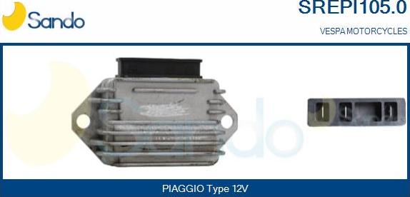 Sando SREPI105.0 - Regulator, alternator allinparts.ro