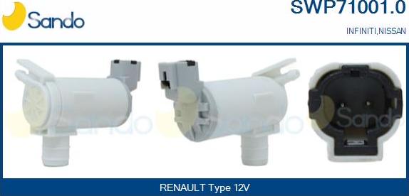 Sando SWP71001.0 - Pompa de apa,spalare parbriz allinparts.ro