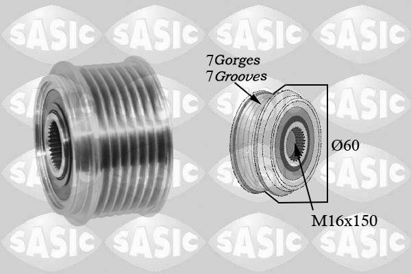 Sasic 1676027 - Fulie, alternator - allinparts.ro