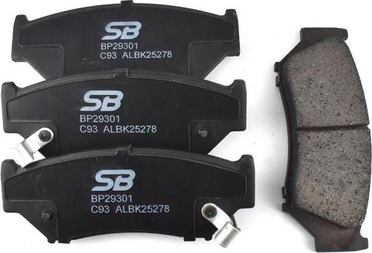 SB BP29301 - Set placute frana,frana disc - allinparts.ro