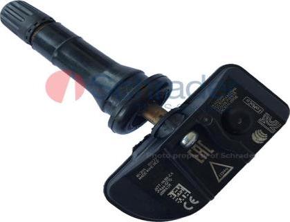 Schrader 3109 - Senzor, sistem de control al presiunii pneuri allinparts.ro