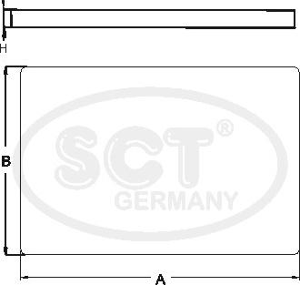 SCT-MANNOL SA 1342 - Filtru, aer habitaclu allinparts.ro