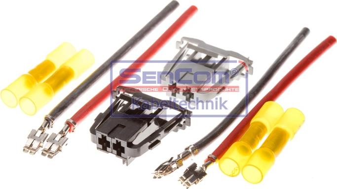 SenCom 503090-S - Kit repar. cabluri, ventilat. habitaclu(sist.preincalz.motor - allinparts.ro
