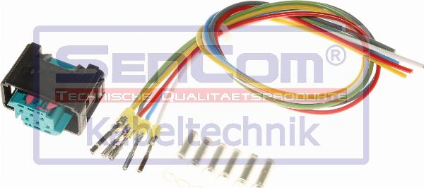 SenCom 21014 - Set reparat cabluri, element reglare inaltime faruri - allinparts.ro
