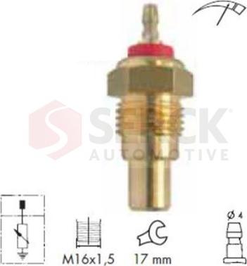 SERCK AUTOMOTIVE CCT0204 - Senzor,temperatura lichid de racire - allinparts.ro