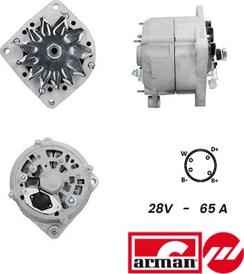 Sidat A24BH0105AS - Generator / Alternator allinparts.ro