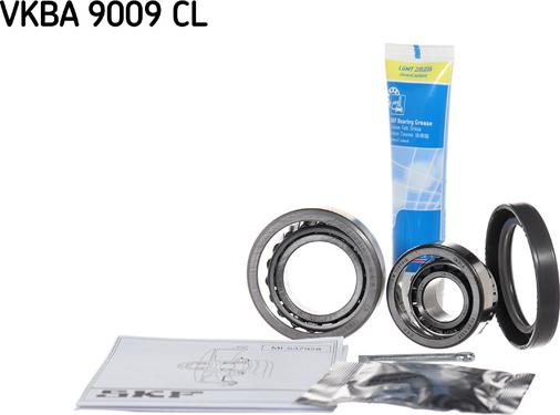 SKF VKBA 9009 CL - Set rulment roata - allinparts.ro