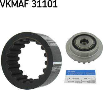 SKF VKMAF 31101 - Set-mufa ambreiaj flexibil allinparts.ro