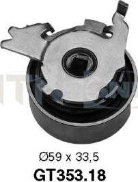 SNR GT353.18 - Rola intinzator,curea distributie - allinparts.ro