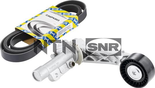 SNR KA859.40 - Set curea transmisie cu caneluri - allinparts.ro