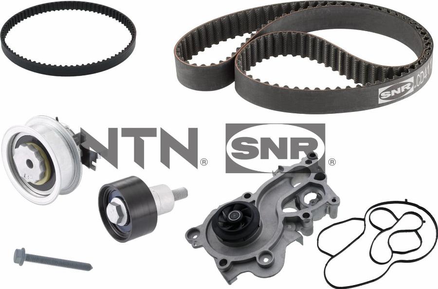 SNR KDP457.753 - Set pompa apa + curea dintata allinparts.ro