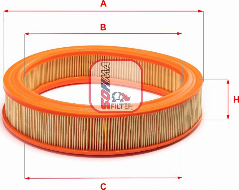 Sofima S 9360 A - Filtru aer allinparts.ro