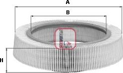 Sofima S 8340 A - Filtru aer - allinparts.ro