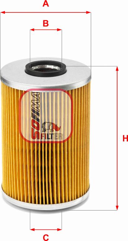 Sofima S 0220 PO - Filtru ulei allinparts.ro