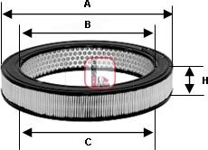 Sofima S 4530 A - Filtru aer allinparts.ro