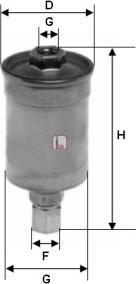 Sofima S 1511 B - Filtru combustibil allinparts.ro