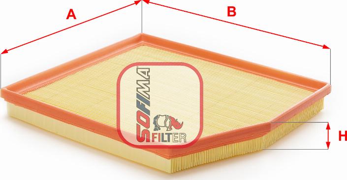 Sofima S 3778 A - Filtru aer allinparts.ro