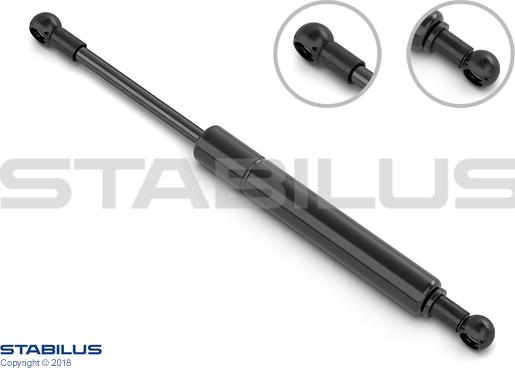 STABILUS 0157PD - Amortizor, frana parcare actionata cu piciorul - allinparts.ro