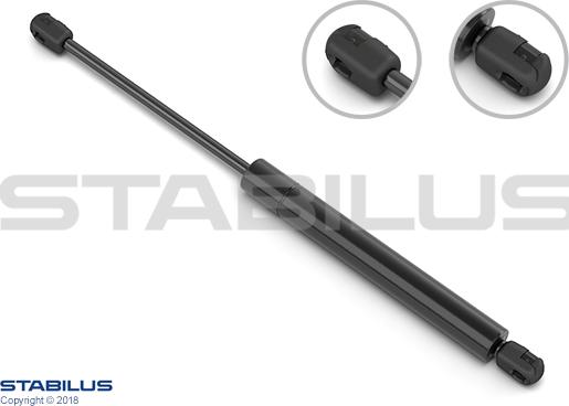 STABILUS 0327MT - Amortizor portbagaj allinparts.ro