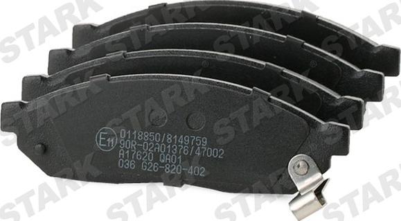 Stark SKBP-0011604 - Set placute frana,frana disc - allinparts.ro
