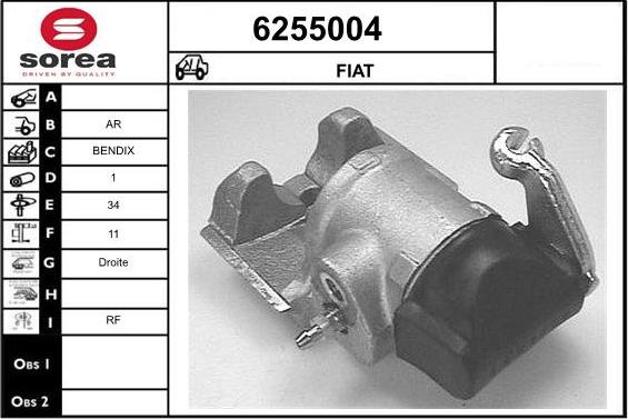 STARTCAR 6255004 - Etrier frana - allinparts.ro