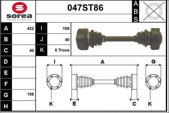 STARTCAR 047ST86 - Planetara - allinparts.ro