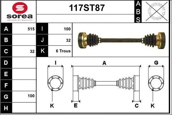 STARTCAR 117ST87 - Planetara allinparts.ro