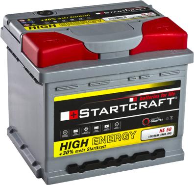 STARTCRAFT HE 50 - Baterie de pornire allinparts.ro