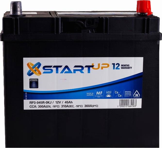 START UP RP3-045R-0KJ - Baterie de pornire allinparts.ro