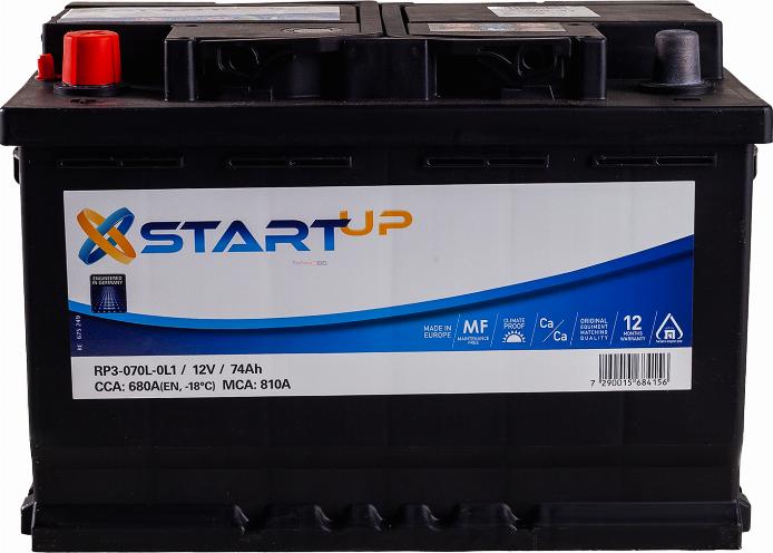 START UP RP3-070L-0L1 - Baterie de pornire allinparts.ro