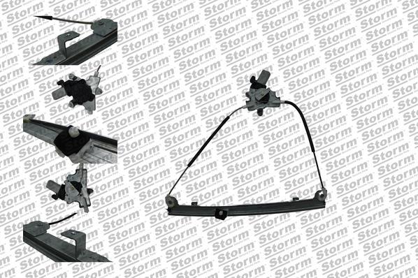 CARRO 010907032 - Mecanism actionare geam - allinparts.ro