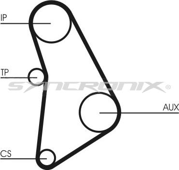 SYNCRONIX SY0528N - Curea de distributie - allinparts.ro