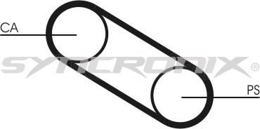 SYNCRONIX SY0667N - Curea de distributie - allinparts.ro