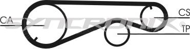 SYNCRONIX SY0673N - Curea de distributie allinparts.ro